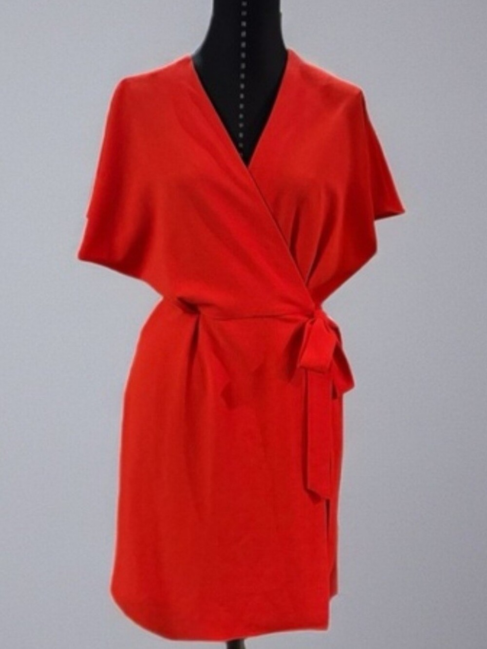 Topshop Vibrant Red Women's Wrap Dress